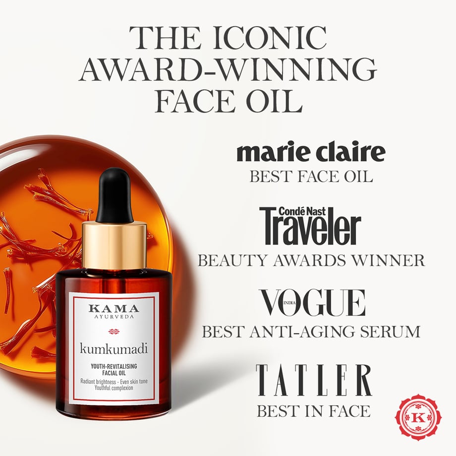 Kumkumadi Revitalising Facial Oil 30 ml | Kama Ayurveda